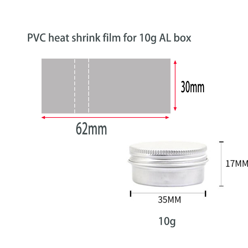 Beeswax Wrap - 600PCS/lot PVC Heat Shrink Film For