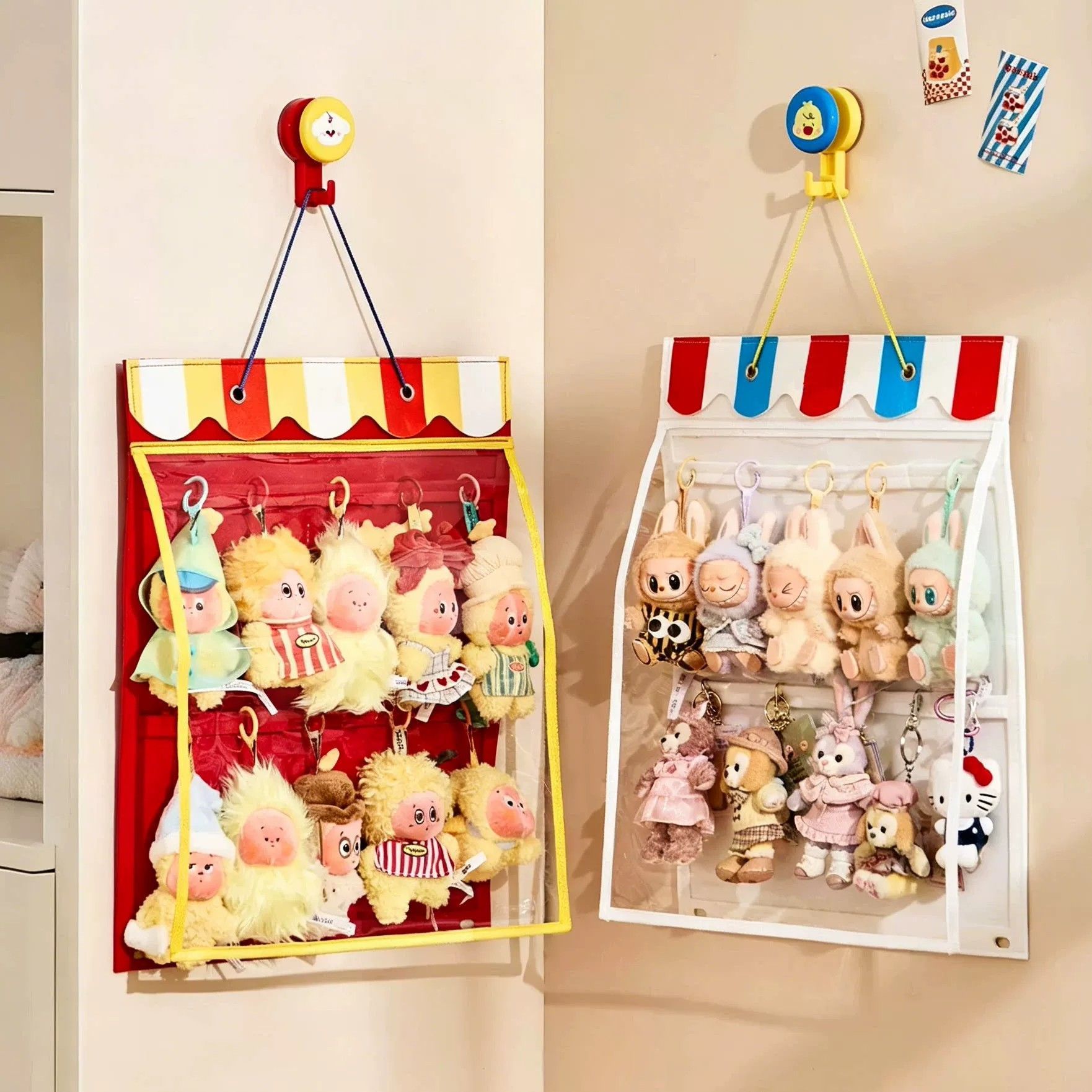 Reusable Bag - Doll dust collection storage display stand