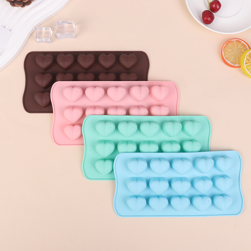 New 15 Hole Heart Shaped Silic - Eco Soap recension och pris