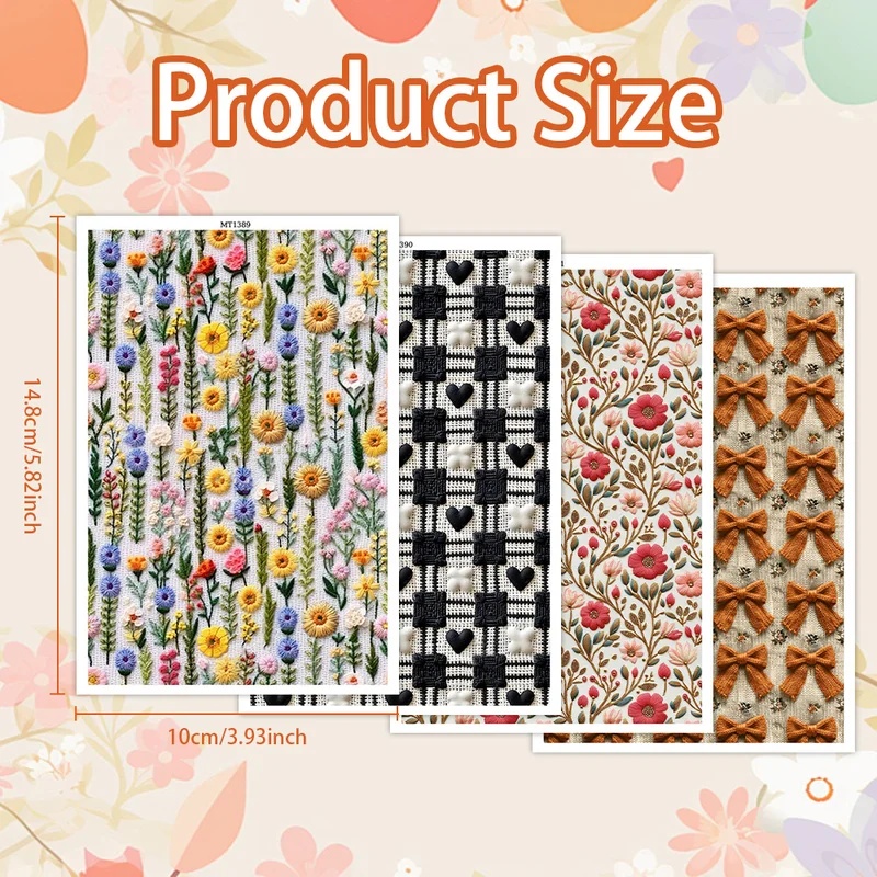 Colorful Blossom Polymer Clay  - Beeswax Wrap recension och pris