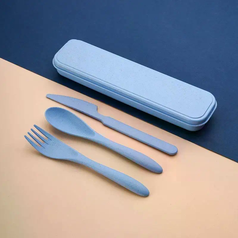 (Wheat Straw Reusable Cutlery  - Reusable Straw recension och pris