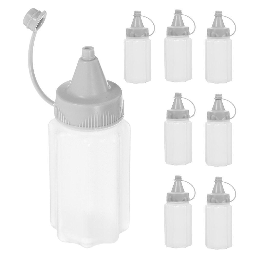 8Pcs 30Ml Squeeze Bottles Food - Reusable Bottle recension och pris