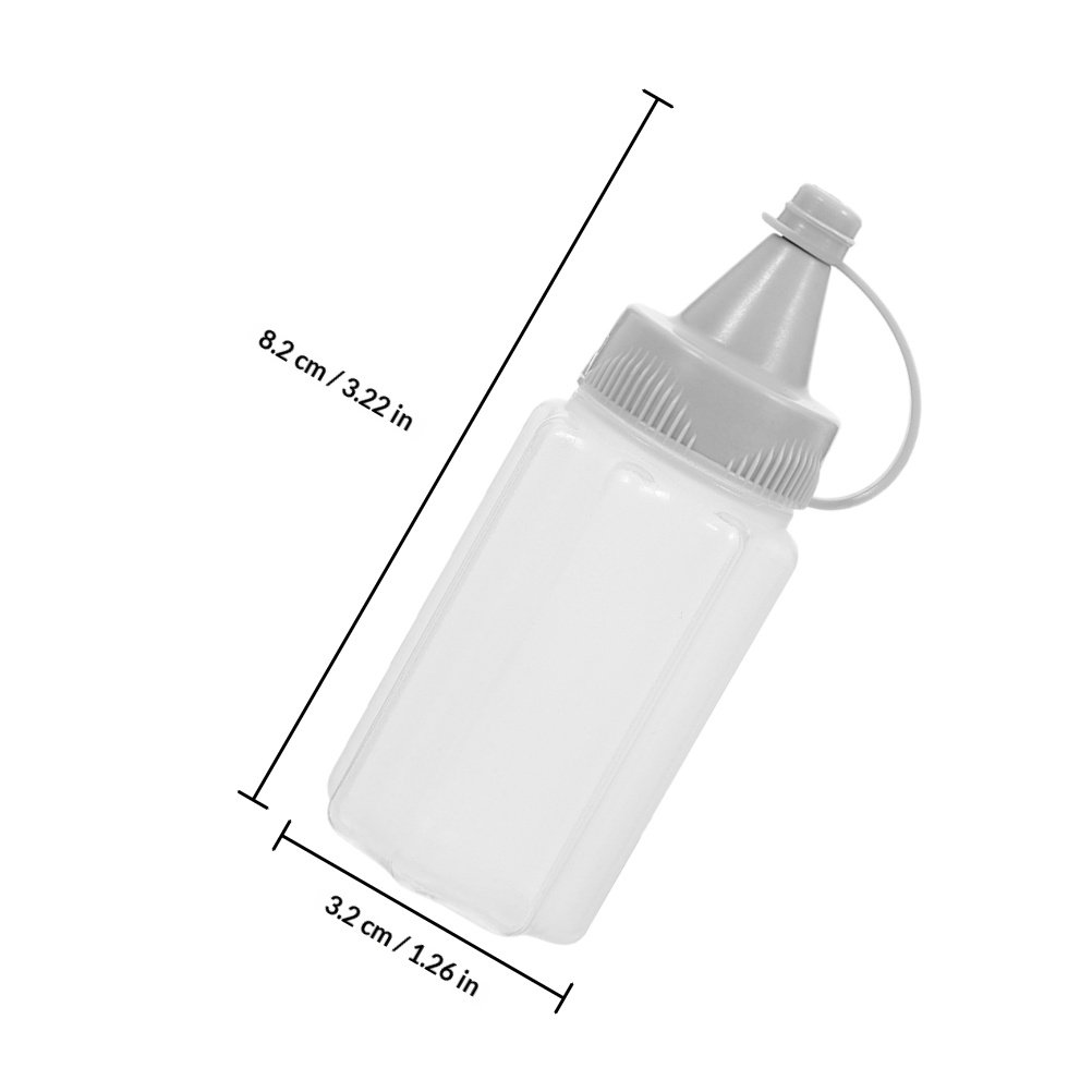 8Pcs 30Ml Squeeze Bottles Food - Reusable Bottle recension och pris