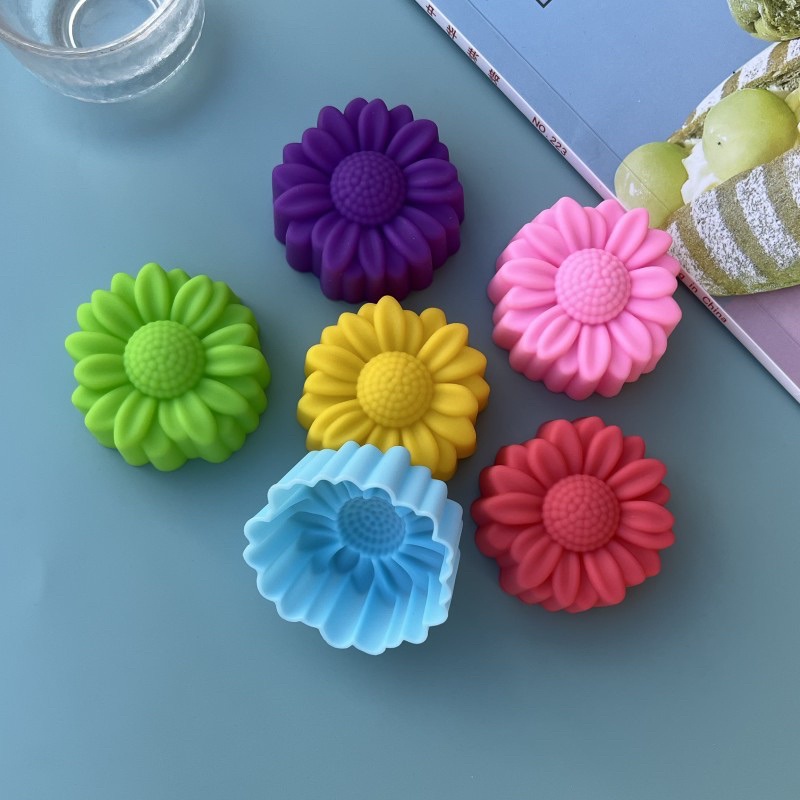 6 Pcs Set Non-Stick Flower Des - Eco Soap recension och pris