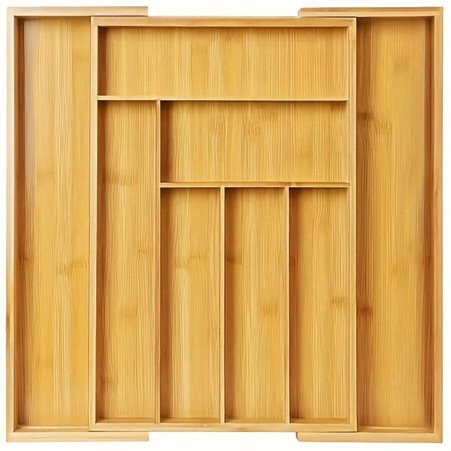 Bamboo Drawer Organizer, Expan - Bamboo Cutlery recension och pris