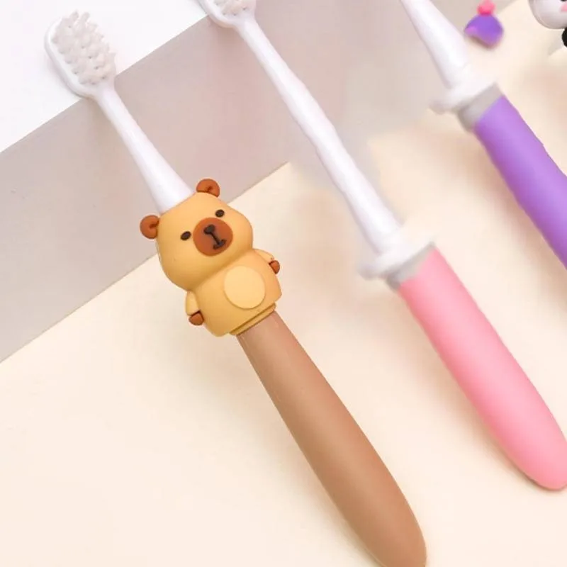 Capybara Baby Toothbrush Cute  - Bamboo Toothbrush recension och pris