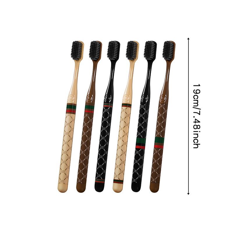 6/box soft hair teeth cleaning - Bamboo Toothbrush recension och pris