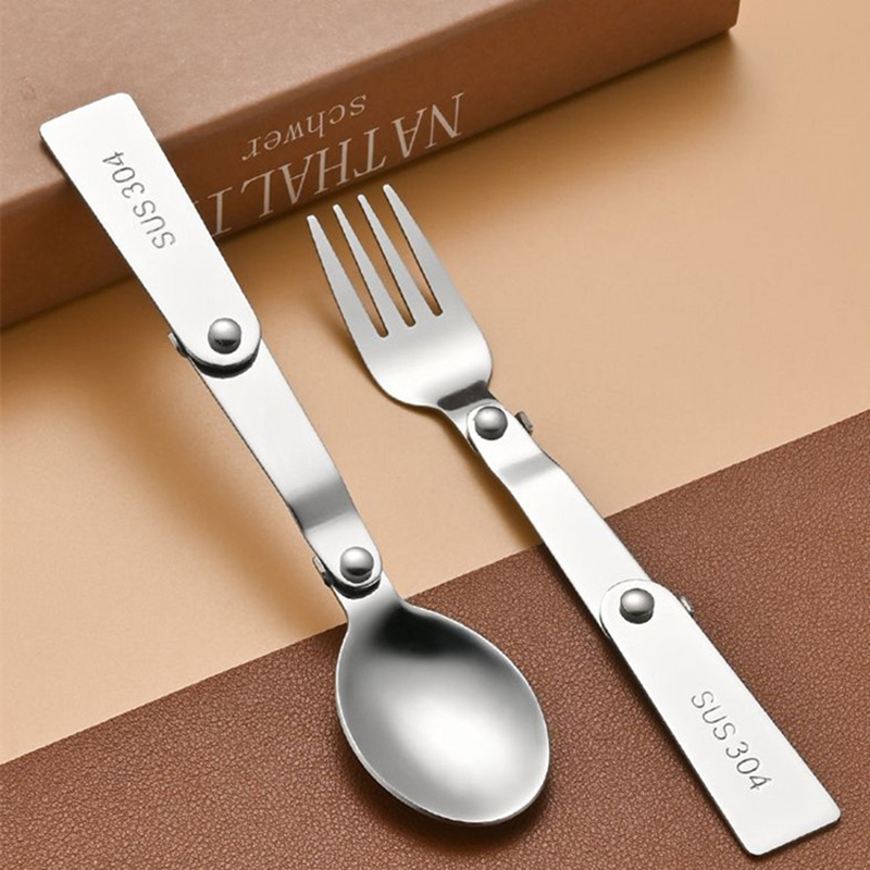 1PC/3PCS Stainless Steel Porta - Bamboo Cutlery recension och pris